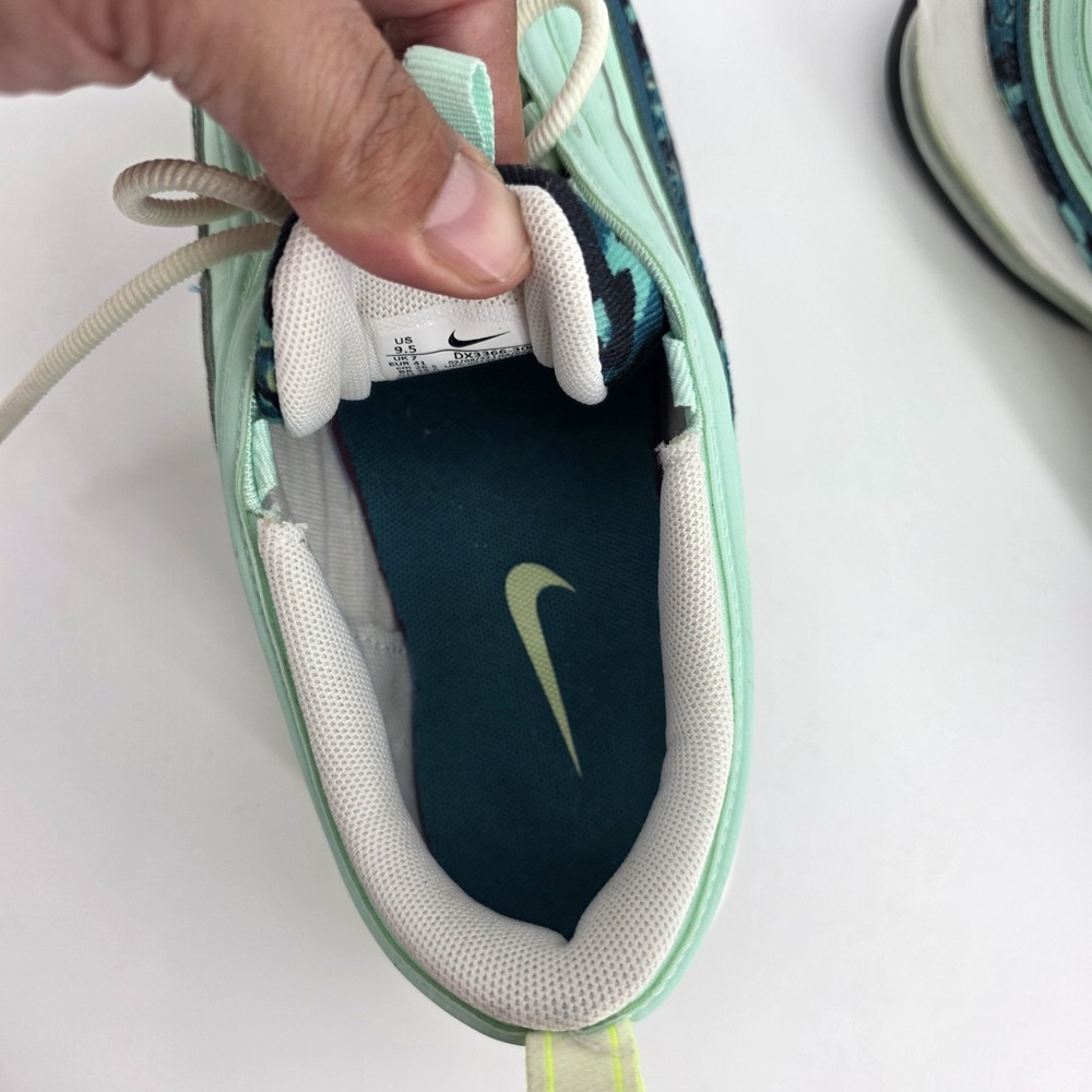 Nike Women's Air Max 97 DX3366-300 Green Camo/White Shoes NWOT Authentic 9.5 - Picture 5 of 6